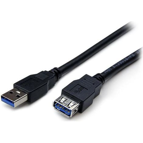 StarTech.com 2m USB 3.0 A auf A Verlängerungskabel - Stecker/ Buchse - Schwarz