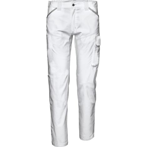 SIR SAFETY SYSTEM SYMBOL STRETCH Pantalon de travail déperlant blanc Taille 46