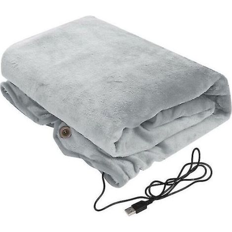 -Usb Chauffage Électrique Réchauffement Châle Lap Couverture Chauffante Jeter Couverture Chaude Maison (1/4)