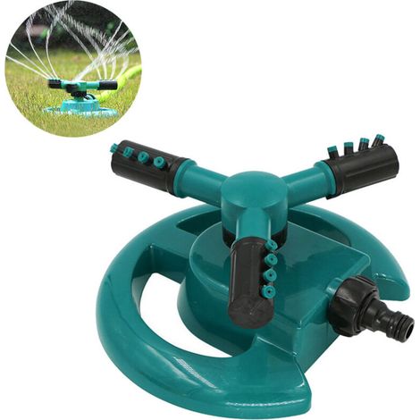 Tête d'arrosage automatique rotative à 360° pour pelouse et jardin.-AquaForge (1/5)