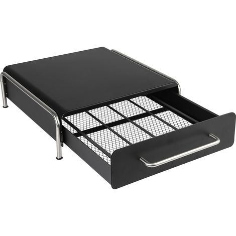 Skecten Cajón para almacenar cápsulas, 36 Piezas, Organizador de Cápsulas, Cajón para Almacenamiento de cápsulas de café, Negro