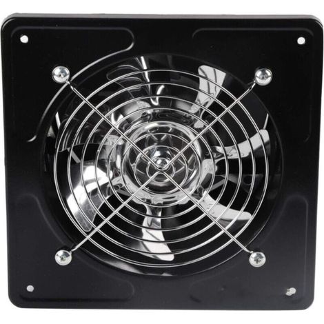 Ventilateur d'extraction de 4 pouces, ouverture de 100 mm, ventilateur d'extraction d'air mural, adapté à la cuisine et à la salle de bain (1/4)