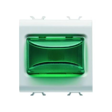 VOYANT SAILLANT VERT 3W 2M BLANC GEWISS GW10632