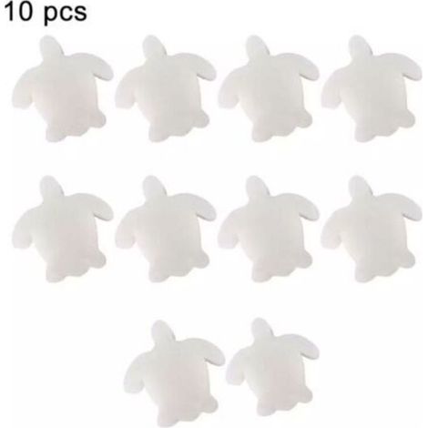 10 PCS Éponge Spa Réutilisable Éponge Absorbant l'huile Durable Éponge d’Écume Blanc Accessoire Spa Outils De Nettoyage Absorbe de Graisse Eponge pour Jacuzzi Nettoyant Piscine (1/4)