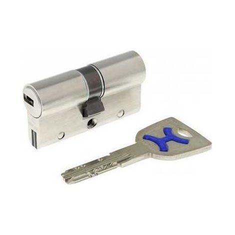Bricard DUAL XP S2 cilindro cerradura cromado seguro (1/2)