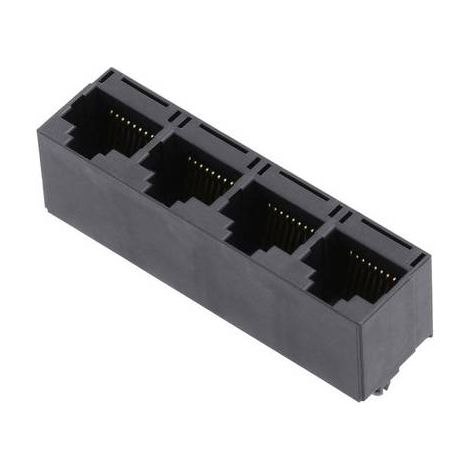 Connectique RJ45 encitech RJJU-88-442-E1V-004 3251-0008-14 RJ45 embase femelle, verticale noir 1 pc(s) C045321 (1/2)