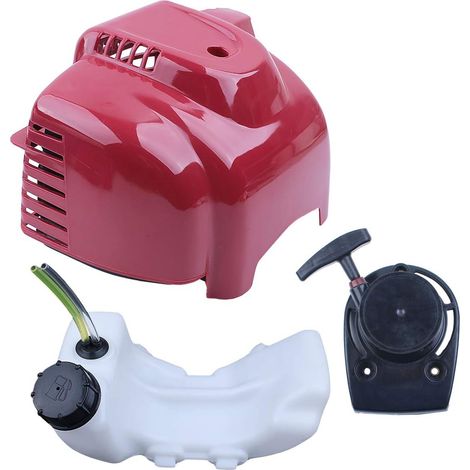 Kit de couvercle de cylindre moteur Réservoir démarreur à tirette pour Honda GX35 35CC 1,3HP moteur 4 temps coupe-bordures débroussailleuse (1/5)