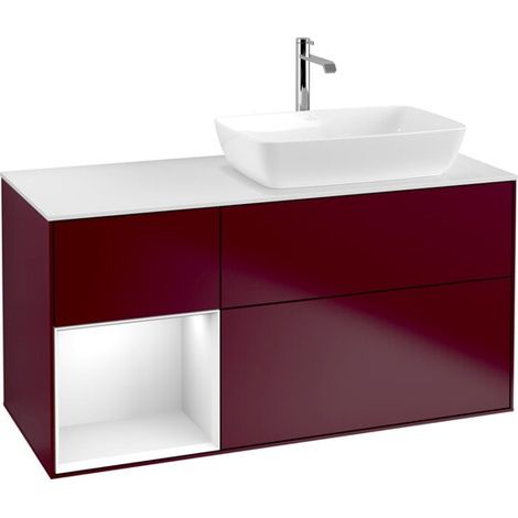 Villeroy & Boch F801GFHB Meuble sous-lavabo Finion F80 (1/2)