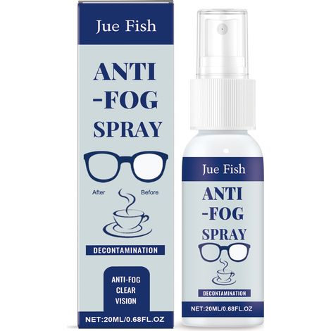 Spray anti-brouillard, lunettes anti-brouillard, nettoyage des verres pour une vision claire, étanche et portable, désembuage (1/5)