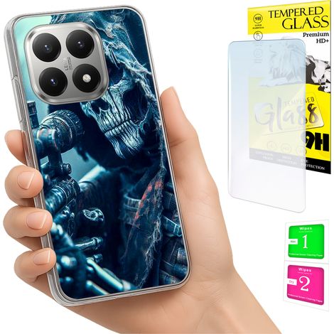 Coque pour Xiaomi 15T avec protection photo, coque arrière et verre trempé 9H (1/5)