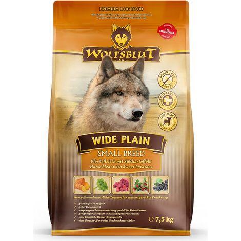 Wolfsblut Trockenfutter für Hunde, breit, natur, klein, 7,5 kg (1/2)