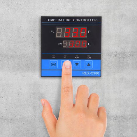 Contrôleur de température numérique intelligent haute sensibilité RELAySSR, sortie 0-400℃ (1/5)