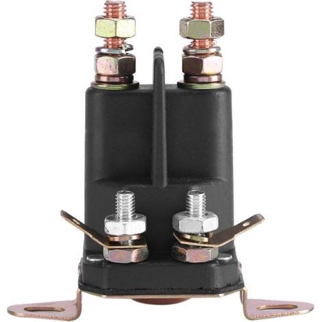 Solenoïde de Démarreur Universel 4 Pôles 12 Volts Compatible MTD Références 109946 146154 1753539 AM138497 (1/3)