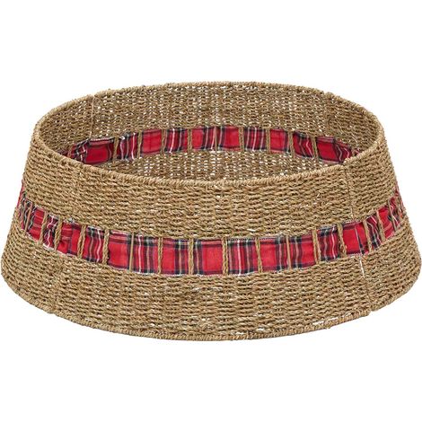 Weihnachtsbaumkragen Rund Natur Durchmesser 60 x 22 cm vidaXL (1/5)