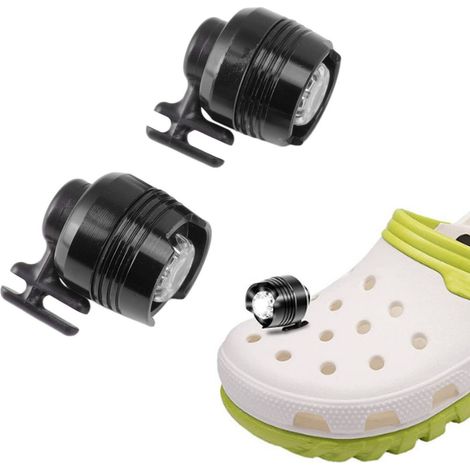 Lampe portable 2 pièces pour sabots, noire (1/5)