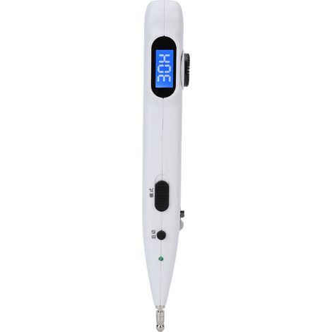 Stylo d'acupuncture électronique portable à domicile, rechargeable, massage pulsé des méridiens, intensité réglable (1/5)