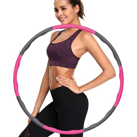 Cercle De Fitness - 95 Cm - Démontable En 8 Parties - Pour Adultes Et Enfants (1/5)