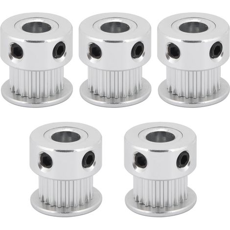 Synchronriemenscheiben 2GT, 20 Zähne, 6,35 mm Bohrung für 3D-Drucker (1/5)