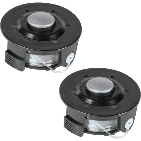 2 x Makita Grass Trimmer Spool 6m Line Metal Bump Head DUR181Z DUR193Z DUR180