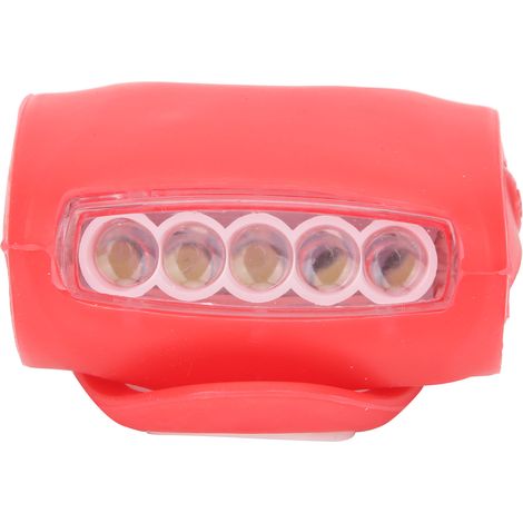 Vélo 7 LED Feux Avant Arrière Double Couleur Éclairage Cyclisme Équipement Rouge (1/5)