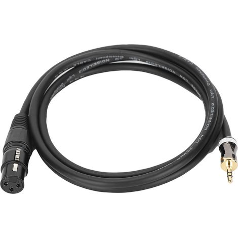 Câble microphone JORINDO XLR femelle vers jack 3,5 mm mâle (1/8 po) - Cordon d'interconnexion symétrique (1/5)