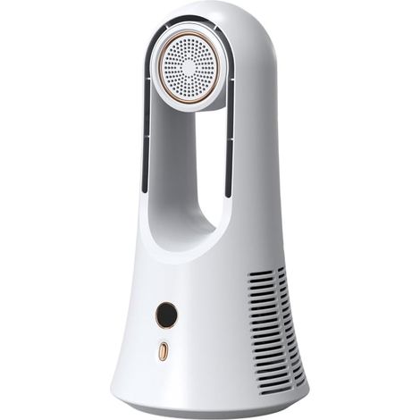 Ventilatore elettrico da scrivania senza pale a 6 velocità - Ricaricabile - 1800 mAh (1/4)