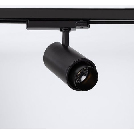 3-Phasenstromschiene LED-Strahler 20W Fasano Cilindro CCT Wählbar Dimmbar Schwarz (2700K - 3200K - 4000K) Wählbar (1/5)