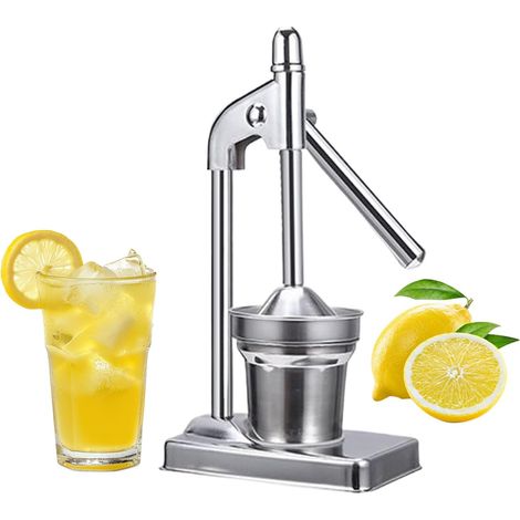 Presse-Agrumes À Main Presse-Fruits Et Extracteur De Jus Pour Citron,Presse-agrumes en Acier Inoxydable Outils de Cuisine Pour Maison Fête Agrumes Orange Fraise Pastèque Pamplemousse (1/5)
