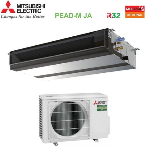 Climatizzatore Condizionatore Mitsubishi Electric Canalizzato Canalizzabile Power Inverter Media Prevalenza 18000 Btu PEAD-M50JA + PUZ-ZM50VKA R-32 Wi-Fi Optional