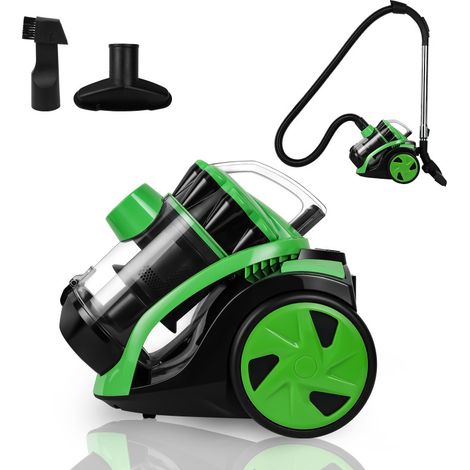 SWANEW Aspirapolvere senza sacco max. 900 watt Tecnologia multiciclone Aspirapolvere a tanica con accessori (1/5)