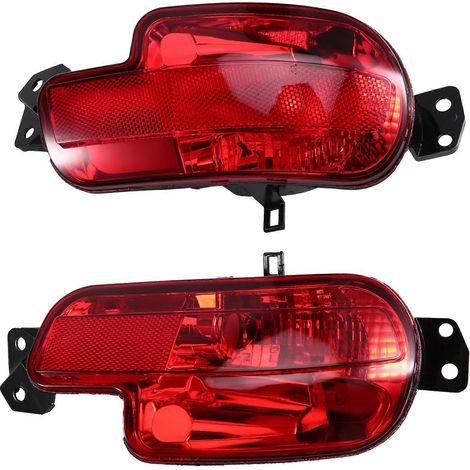 Reflector de luz antiniebla del parachoques trasero para 408 T73 2010-2013()