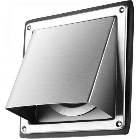 100mm Lüftungsgitter Lüftungsgitter Edelstahl Haubengitter (1/4)
