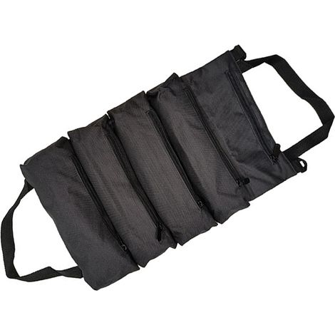 Werkzeugtasche aus Oxford-Gewebe, Hänge-Werkzeugtasche, Aufbewahrungstasche fürs Auto, Elektrikertasche, Werkzeugtasche für Heimwerkerbedarf, schwarz (1/5)