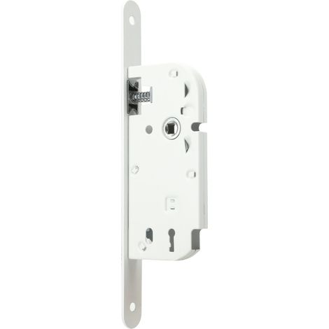 Coffre monopoint à larder clé L 40mm blanc sans gâche - HERACLES - I-L130-40B