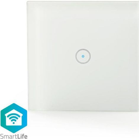 INTERRUPTEUR D'ÉCLAIRAGE INTELLIGENT WI-FI SIMPLE NEDIS (1/10)