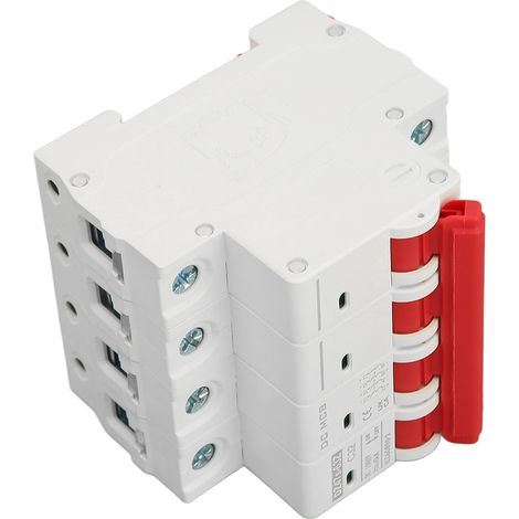 Miniatur-4P-32A-1000V-Gleichstrom-Leistungsschalter, elektromagnetisches System, schnelle Auslösung, erhöhte Sicherheit, Photovoltaik-Schutz für Solarmodule (1/5)