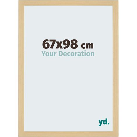 yd. - Cadre photo 67x98 - Decor erable - MDF - Mura