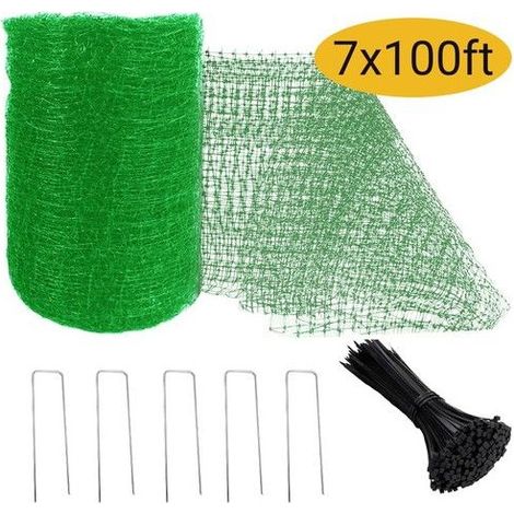 Filet de protection jardin - Réutilisable - Mailles 19 mm - Polypropylène résistant - Installation facile (1/5)