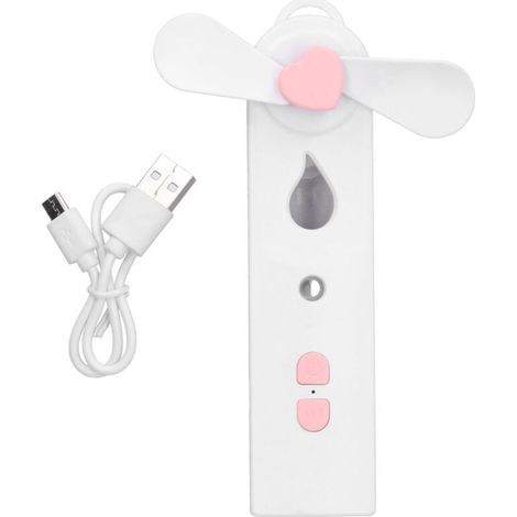 Ventilateur brumisateur USB portable - Mini humidificateur avec vaporisateur (1/5)
