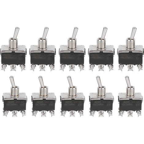 BERM@ 20 Stück Wippschalter BEM-1321 Wippschalter für LED-Beleuchtung 1,8 m 2-Positionen Ein/Aus 15 A 250 V AC (1/5)
