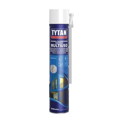 Tytan schiuma poliuretanica universale manuale multiuso 750ml (1/6)