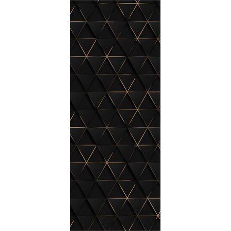 Panneau mural douche en alu-composite VIPANEL - Motif Décor Reliefs - Finition Velvet - 100x255cm (1/5)