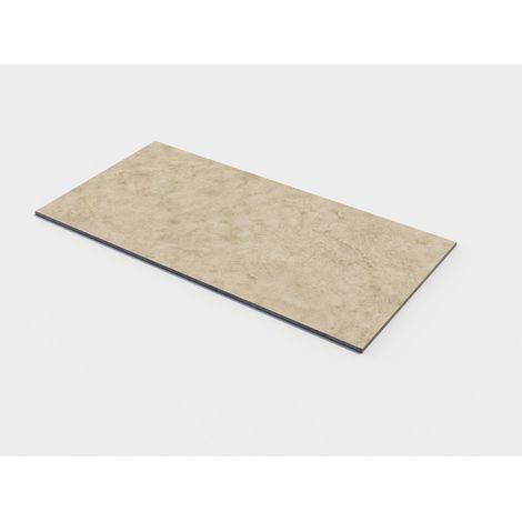 Revêtement de sol PVC à clipser effet béton, planches 6 mm avec couche d'usure 1 mm compatible chauffage au sol (1/5)