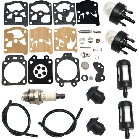 Kit de réparation de carburateur, pompe d'amorçage, ampoule, kit de filtre à carburant FS36 FS40 ZHT-086