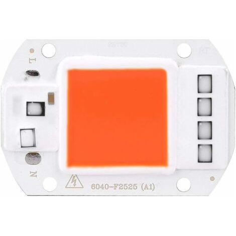 Fdit LED COB Lampe Lumière AC 220 V Lumière Source pour DIY LED Spotlight Floodlight Lampe Économie D'énergie 50W(orange) (1/5)