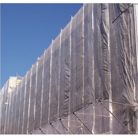 Gerüstschutzplane, natur 2,70 x 10 m, 170 g/m²