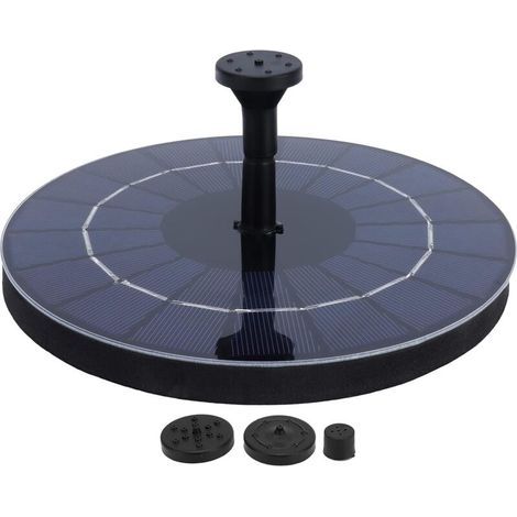 Pompe à Eau de Fontaine Solaire, Pompe de Fontaine d'eau Pompe de fontaines solaires Fontaine d'eau Solaire Solaire pour Poissons pour Jardin pour étang pour Bain d'oiseaux (1/5)