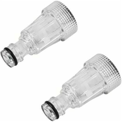 Water Filter for High Pressure Washer, High Pressure Washer Car Cleaning Tool High Pressure Connection Replacement Parts 6432mm 2Pcs (1/5)