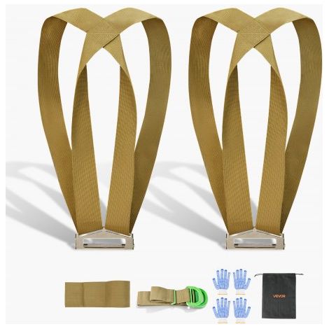 Sangle de Déménagement Levage Manutention Meubles pour 2 (1/5)