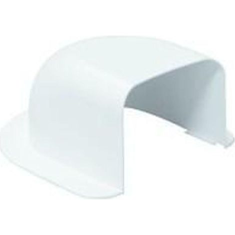 Mcair curva a muro 060 per canale di condizionamento 6x4 cm macm060